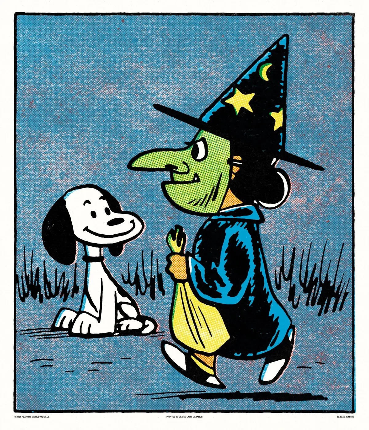 Peanuts Snoopy And Witch Poster 1