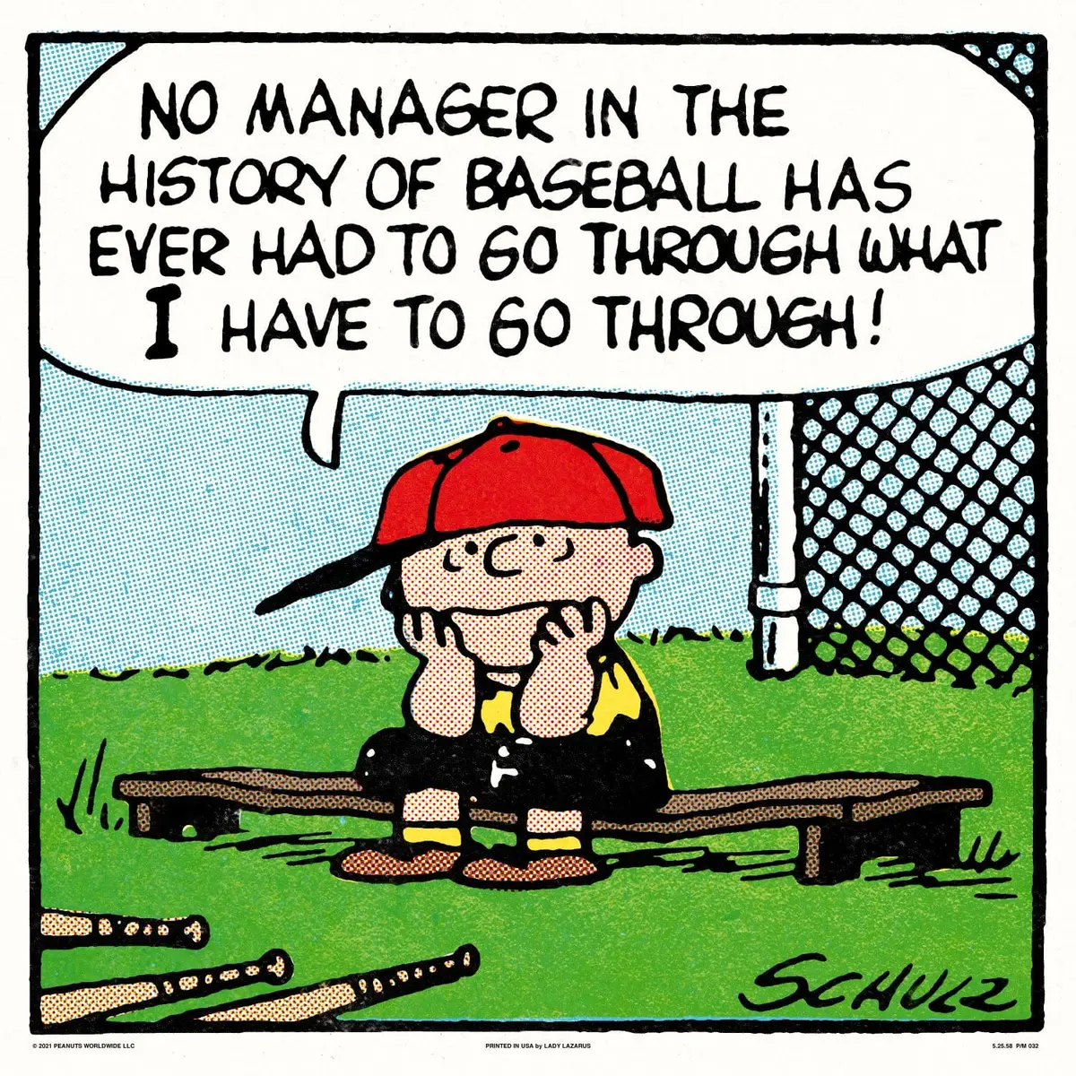 Peanuts Manager Poster 1