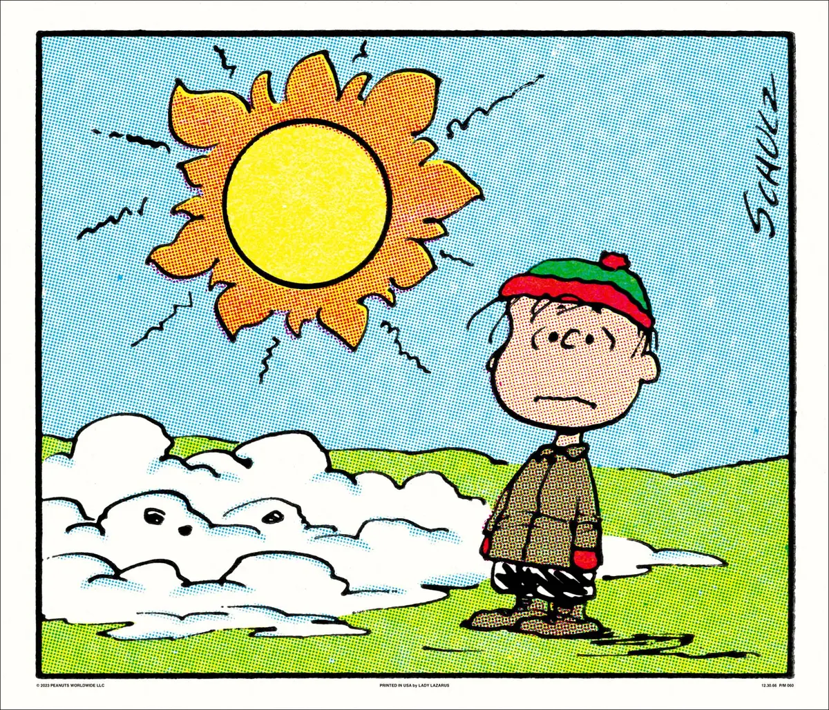 Peanuts Melted Poster 1