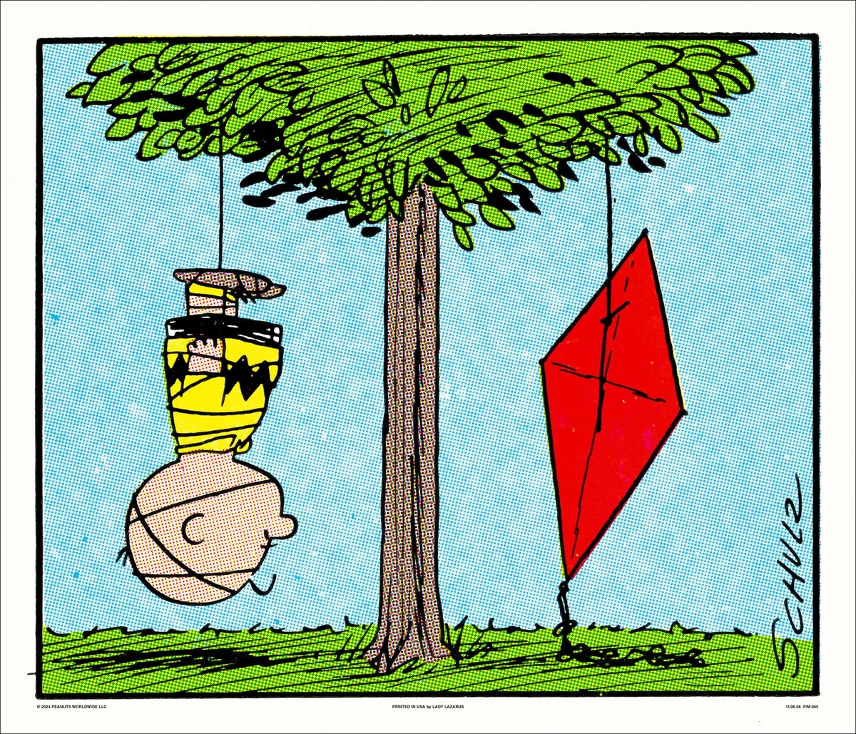Peanuts Kite Poster 1