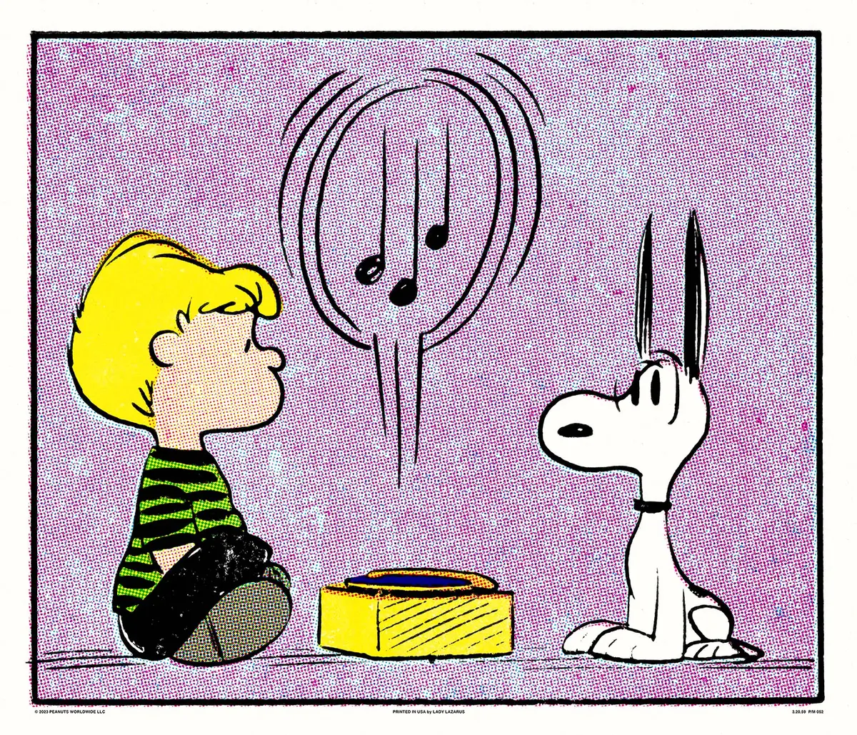 Peanuts Sound Poster 1