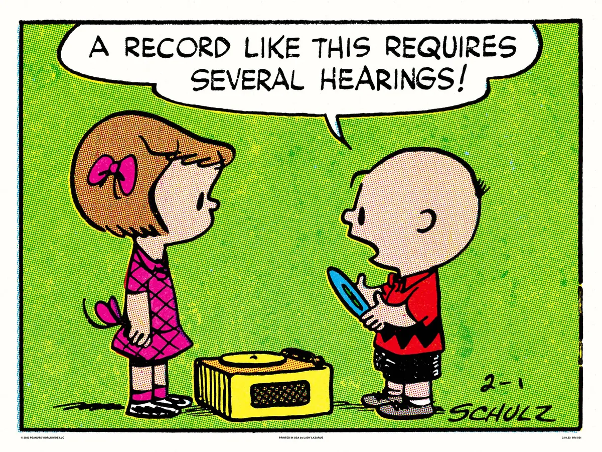 Peanuts Several Hearings Poster 1