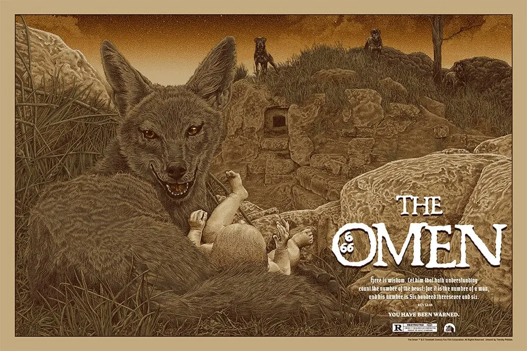 The Omen Screenprinted Poster 1