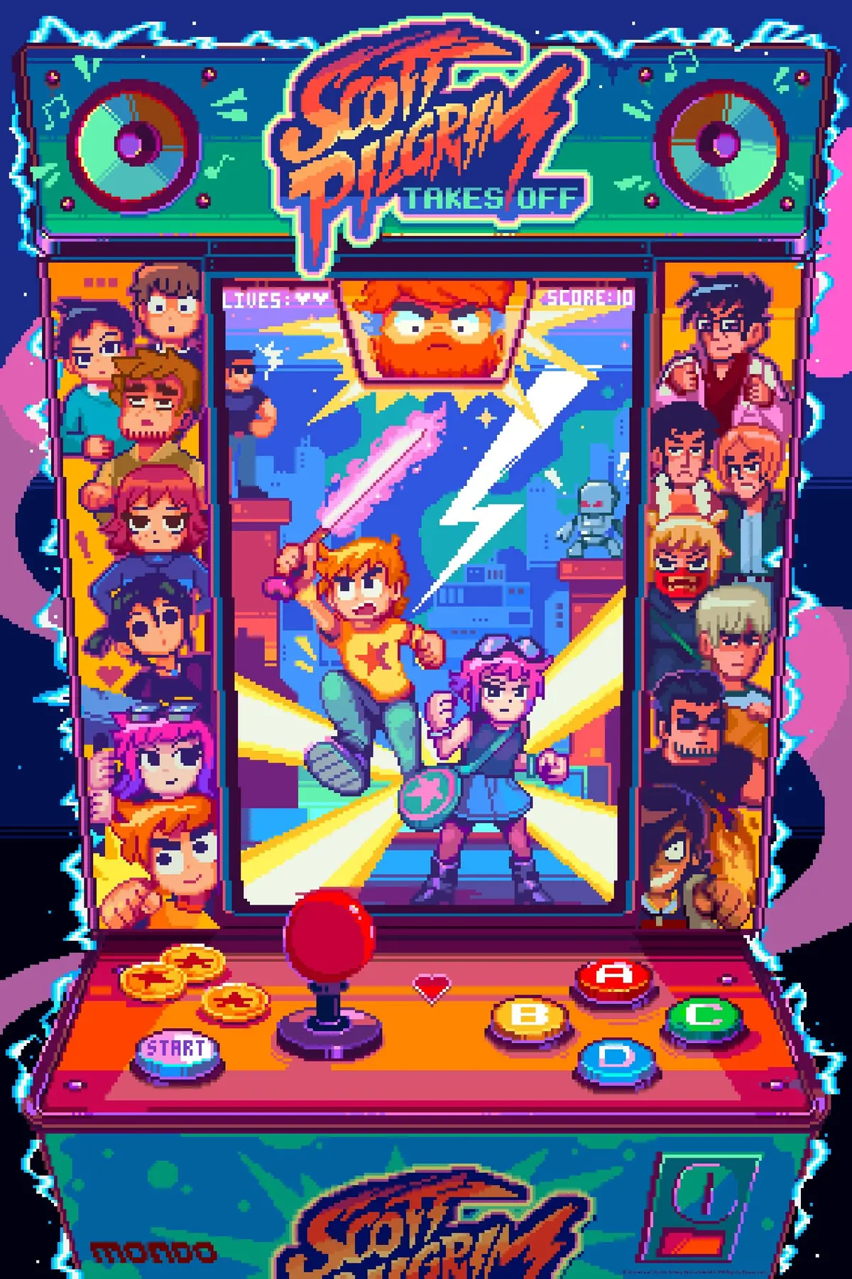 Scott Pilgrim Takes Off (Timed Edition) Poster 1