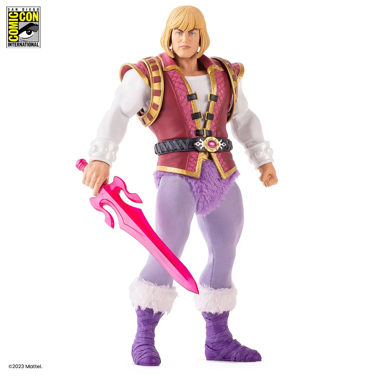 Masters Of The Universe - Prince Adam 1/6 Scale Figure Sdcc Exclusive 1