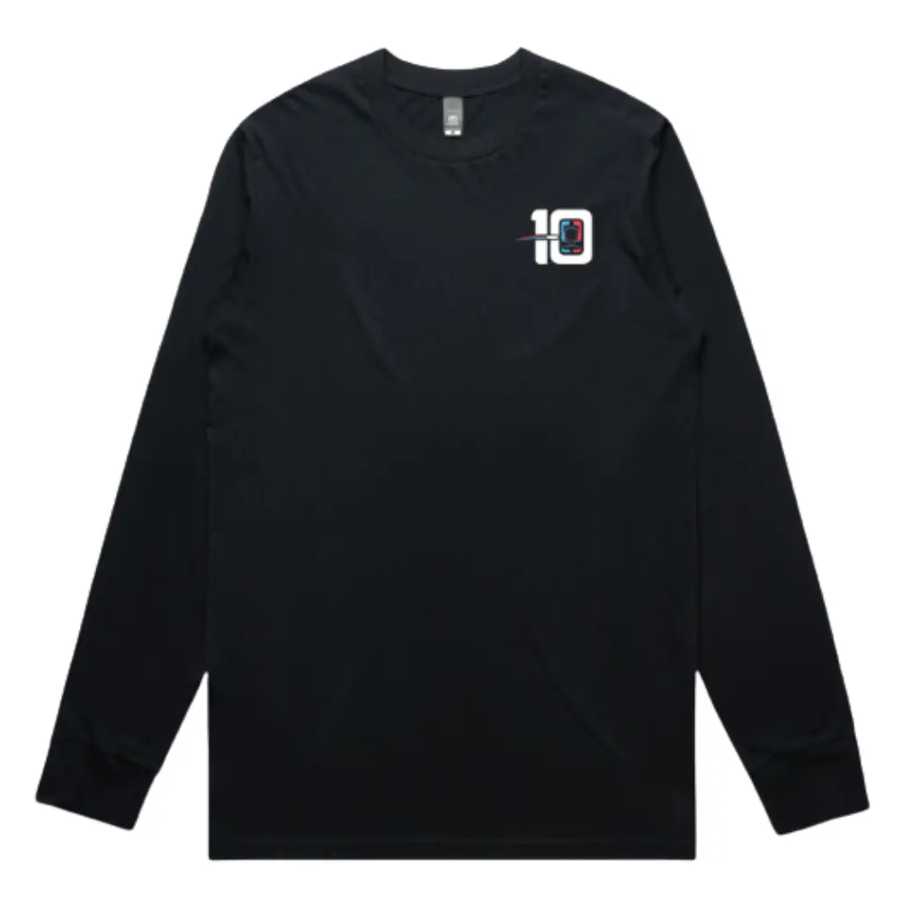 Dgpt 10Th Season Long Sleeve T-Shirt - Navy 1