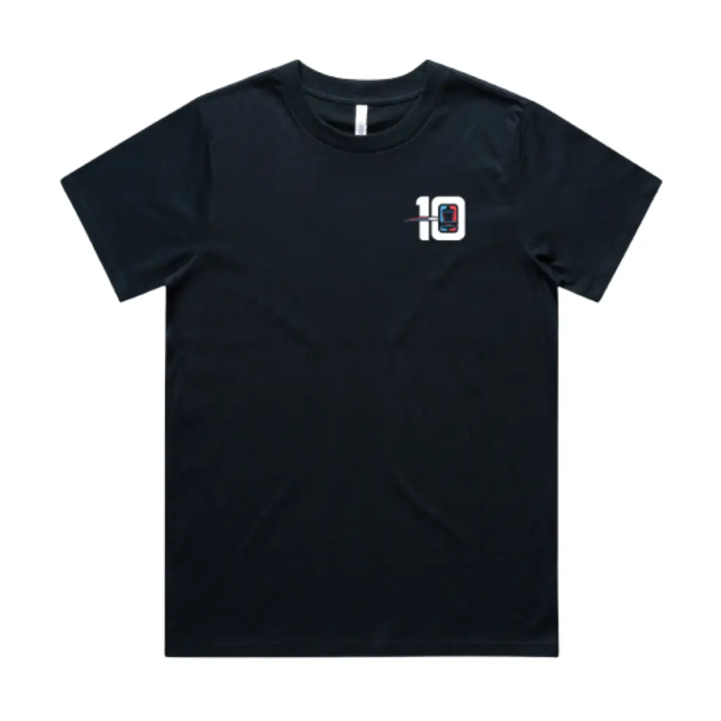 Dgpt 10Th Season Women's T-Shirt - Navy 1