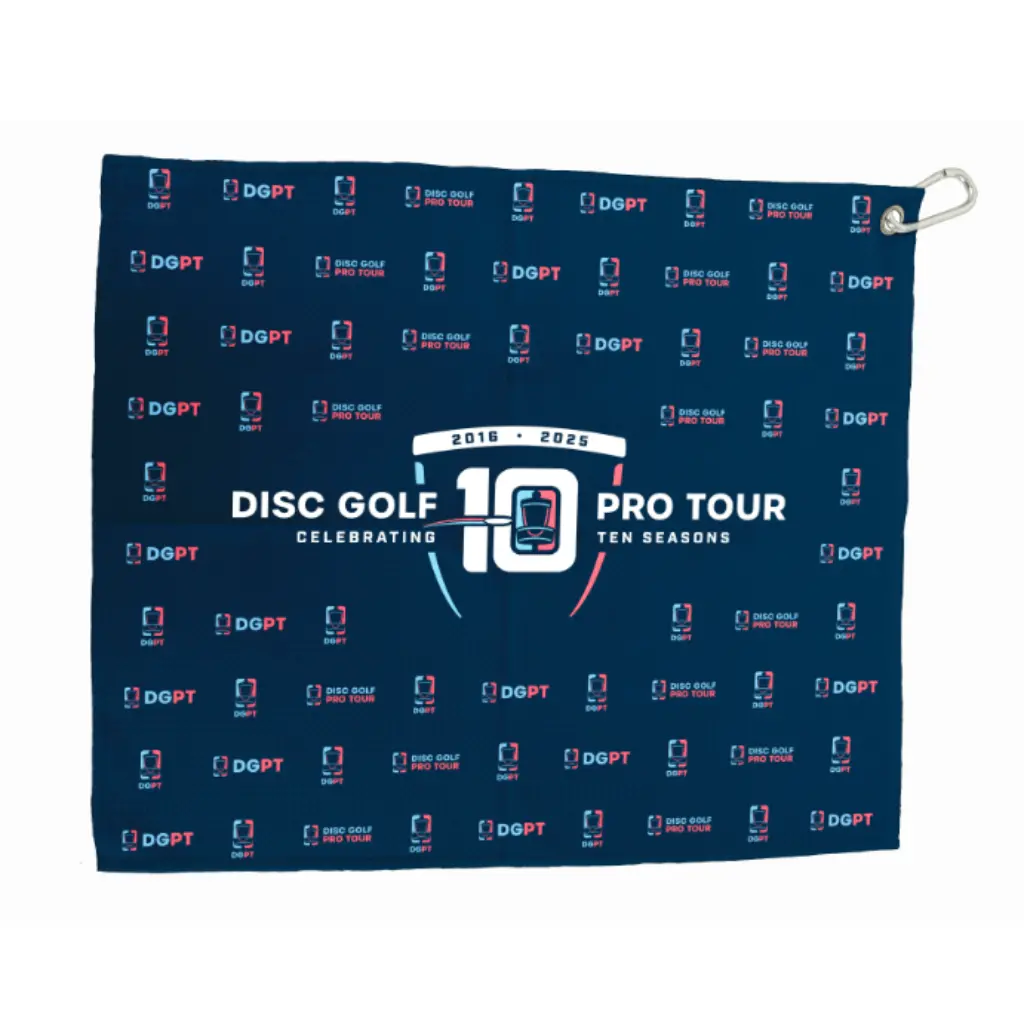 Dgpt - 10Th Season Sublimated Waffle Weave Towel 1