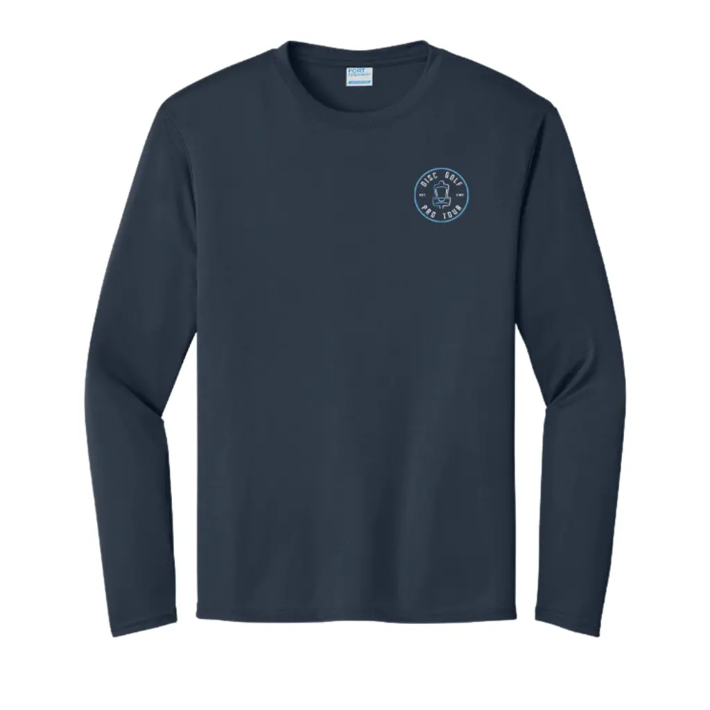 Dgpt Pure Lines - Long Sleeve Uv T-Shirt - Navy 1