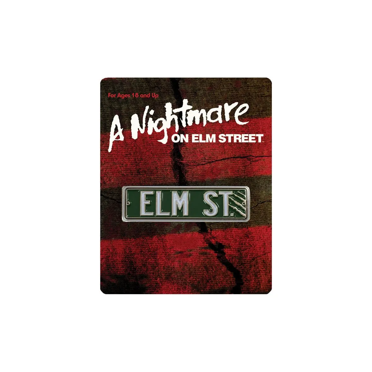 Elm Street Sign Enamel Pin 1