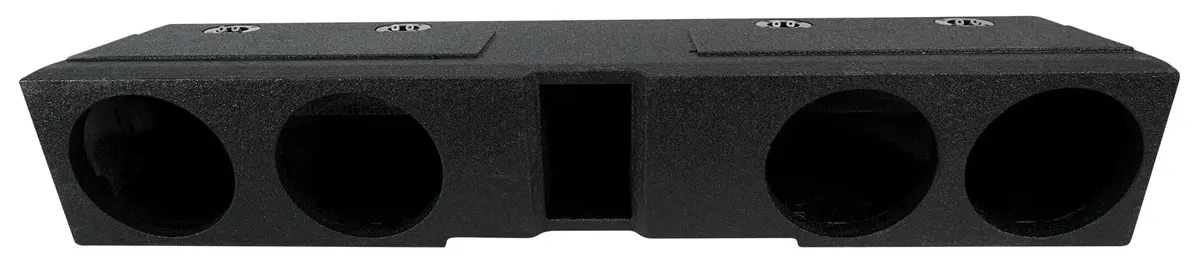 Qpower Qbgmcff07408 Spray-Lined Quad 8" Box For 2007-Up Chevy Gmc Crew Cab 1