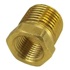 1/2" M X 1/4" F Brass Reducer 1