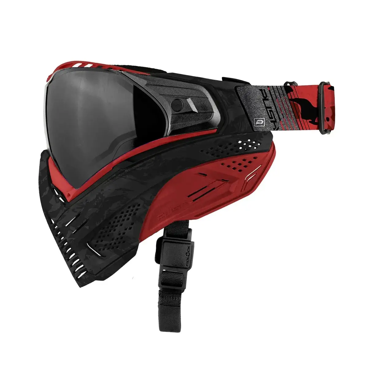 Unite Goggle- Red Camo 1