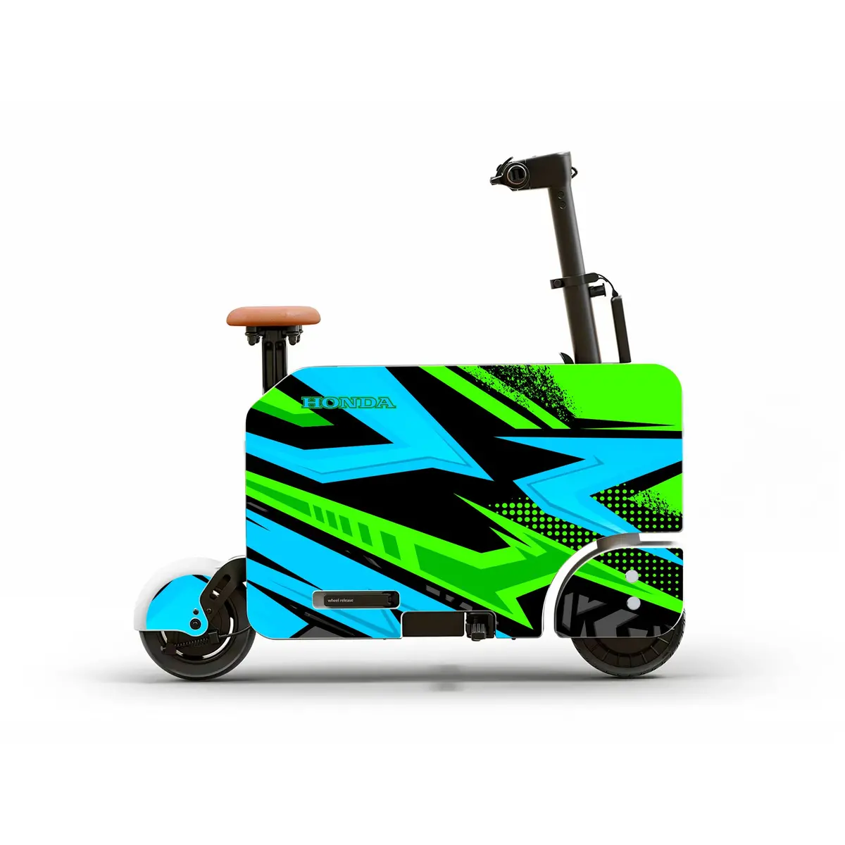 Honda Motocompacto Skin | Graphic Overlay | Style 19-0 1