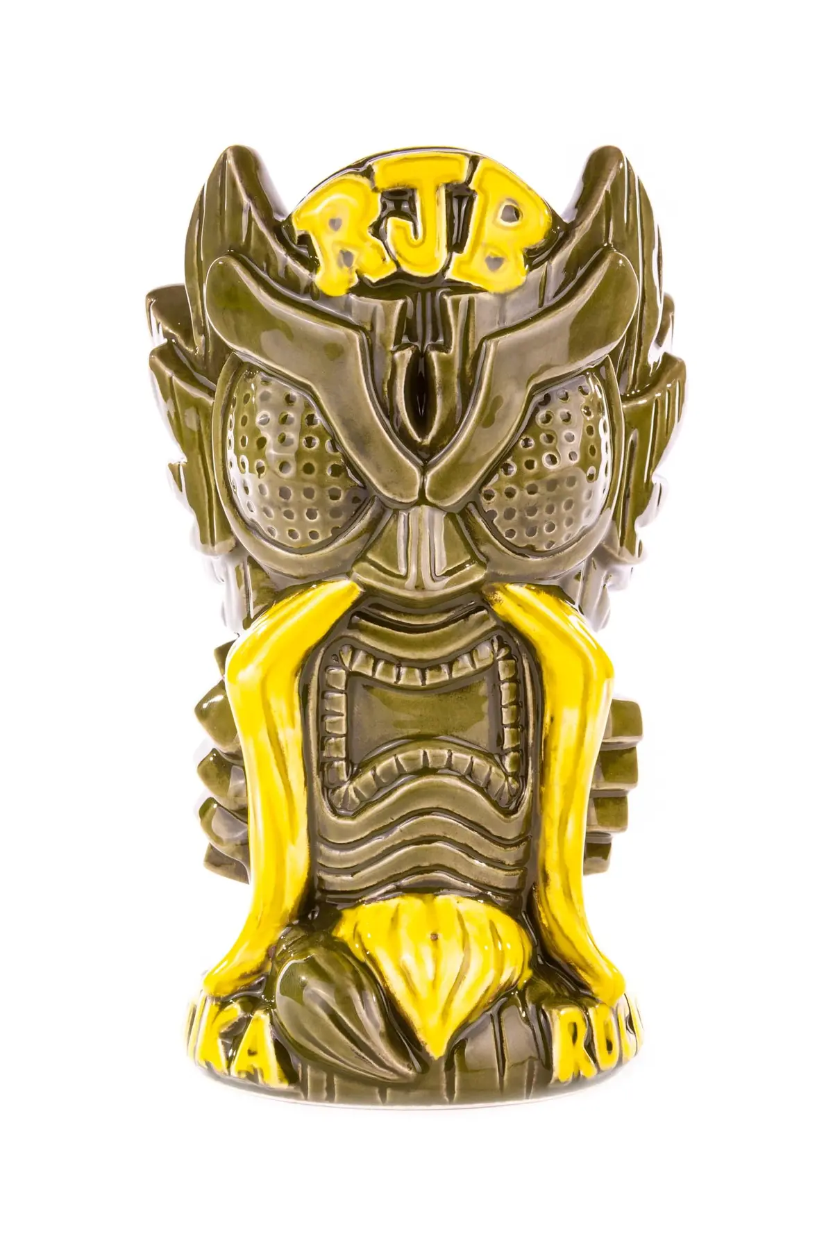 God Bird Man Tiki Mug (Green Variant) 1