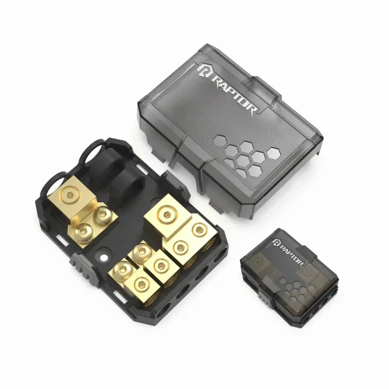 Raptor Rmanld Manl Fused 2-Way All-In-One Distribution Block 1