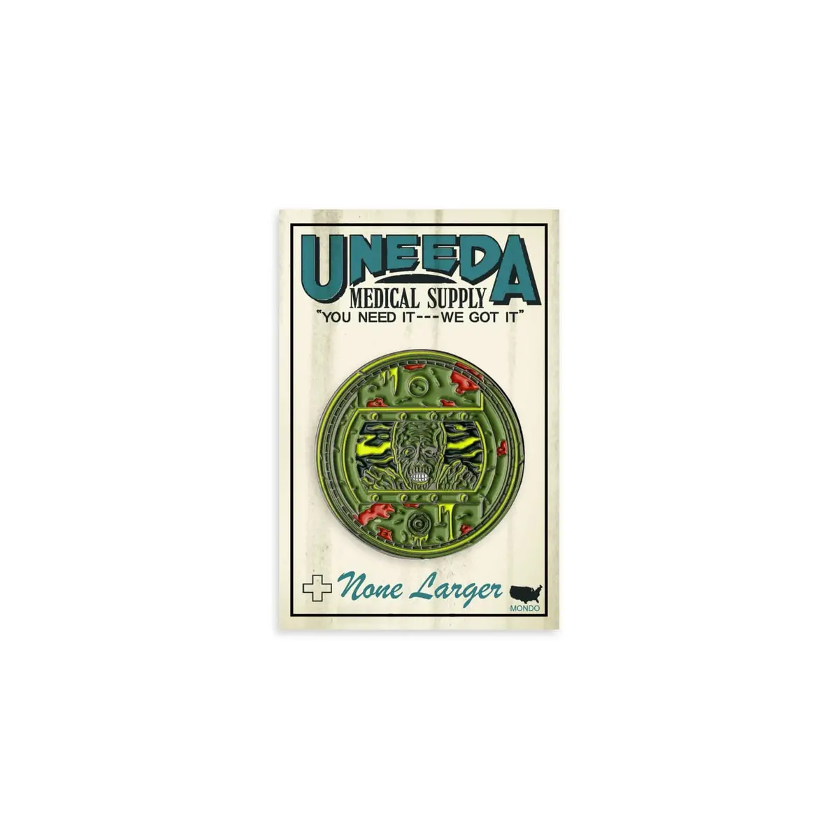 Tarman's Tank Enamel Pin 1
