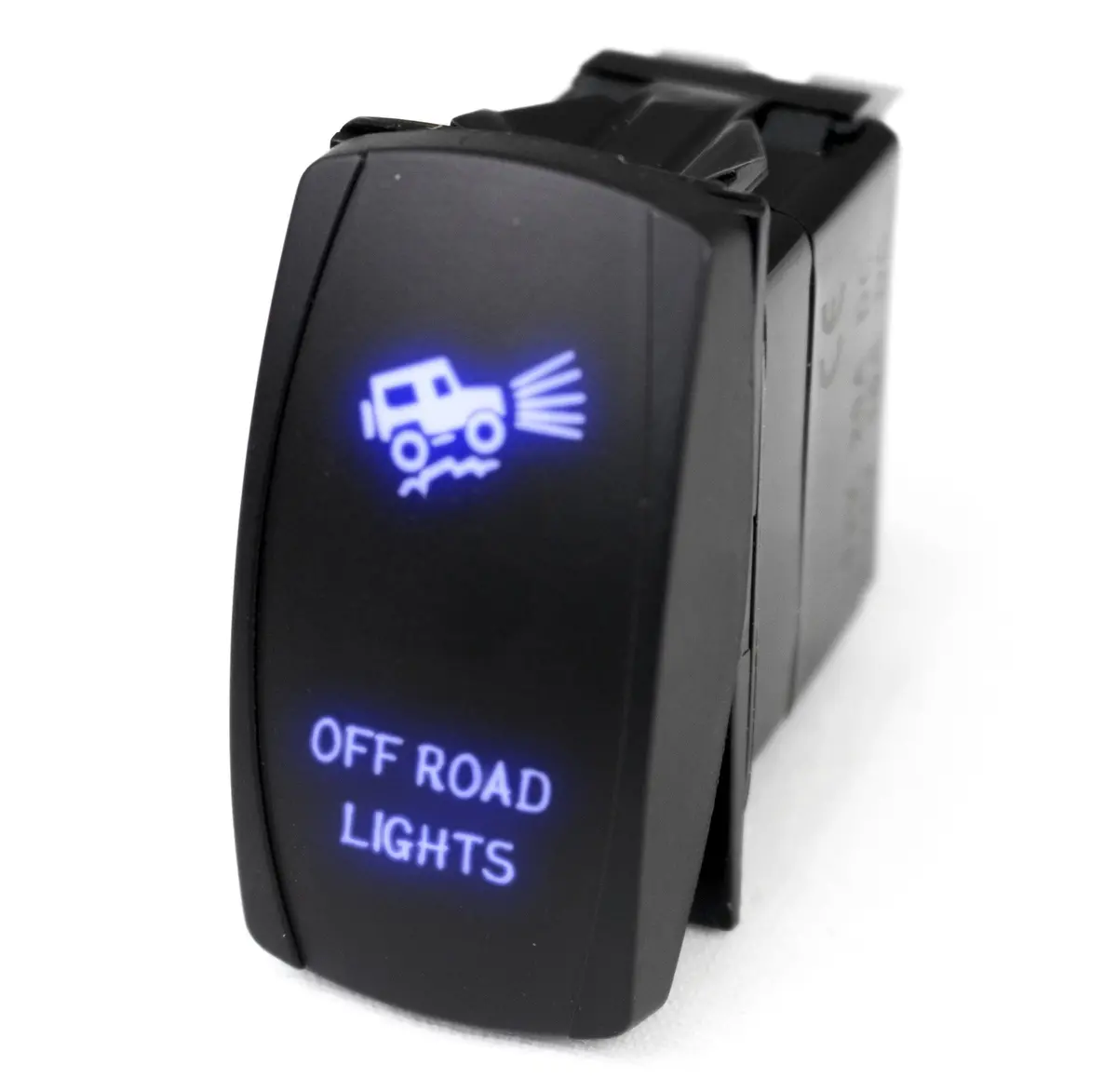 Led Rocker Switch W/ Blue Or White Led Radiance (Off-Road Lights) 1