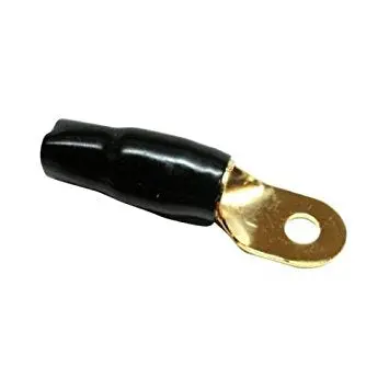Rt020gbk 0 Gauge Ring Terminals Black - 20 Pack 1