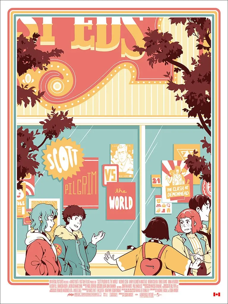 Scott Pilgrim Vs. The World Poster 1