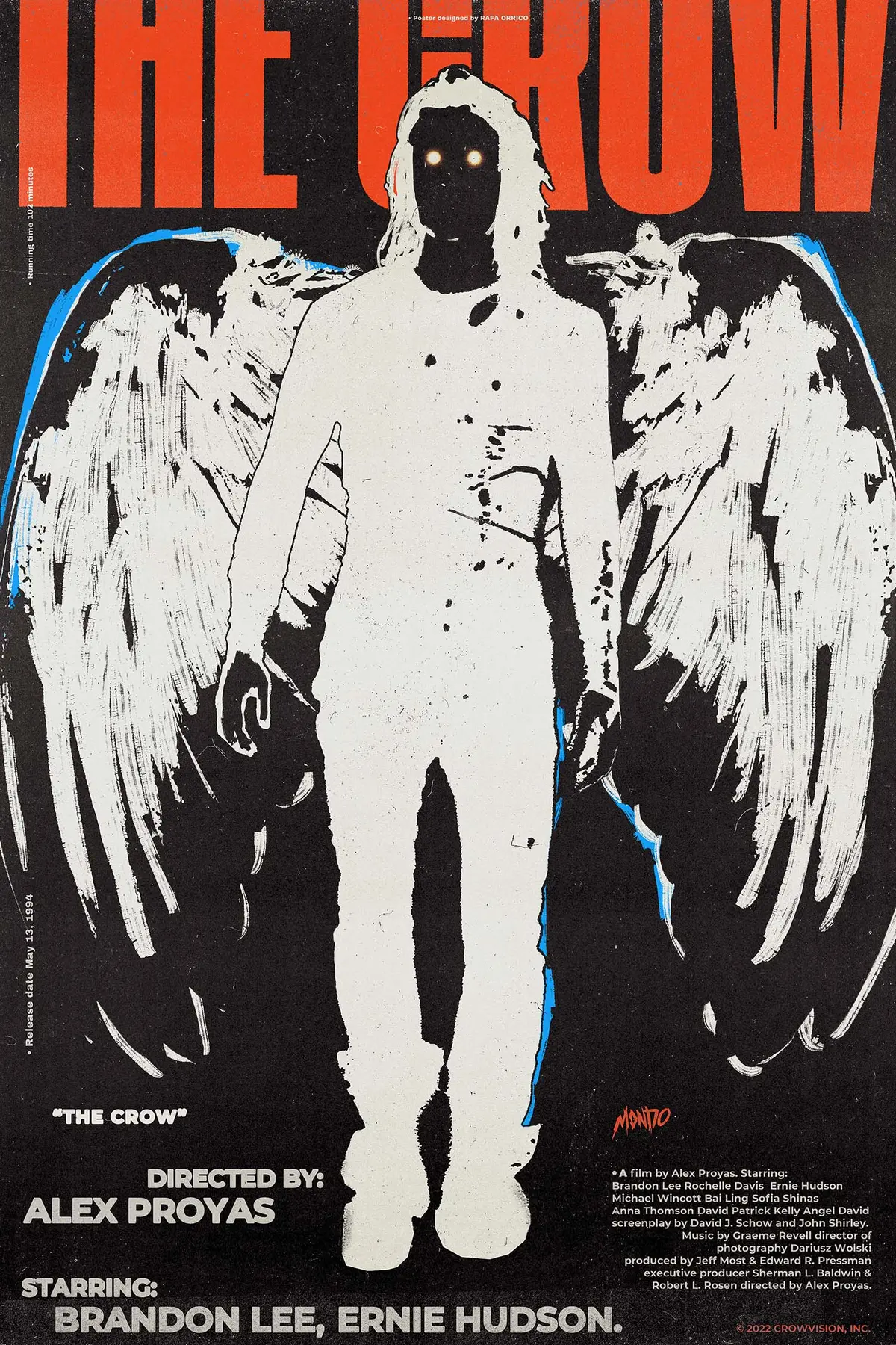 The Crow (Devil's Night Variant) Poster 1