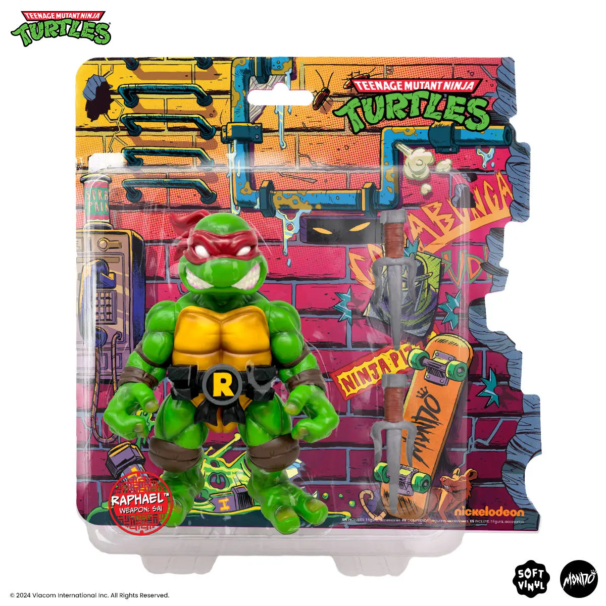 Teenage Mutant Ninja Turtles - Raphael Soft Vinyl Figure 2