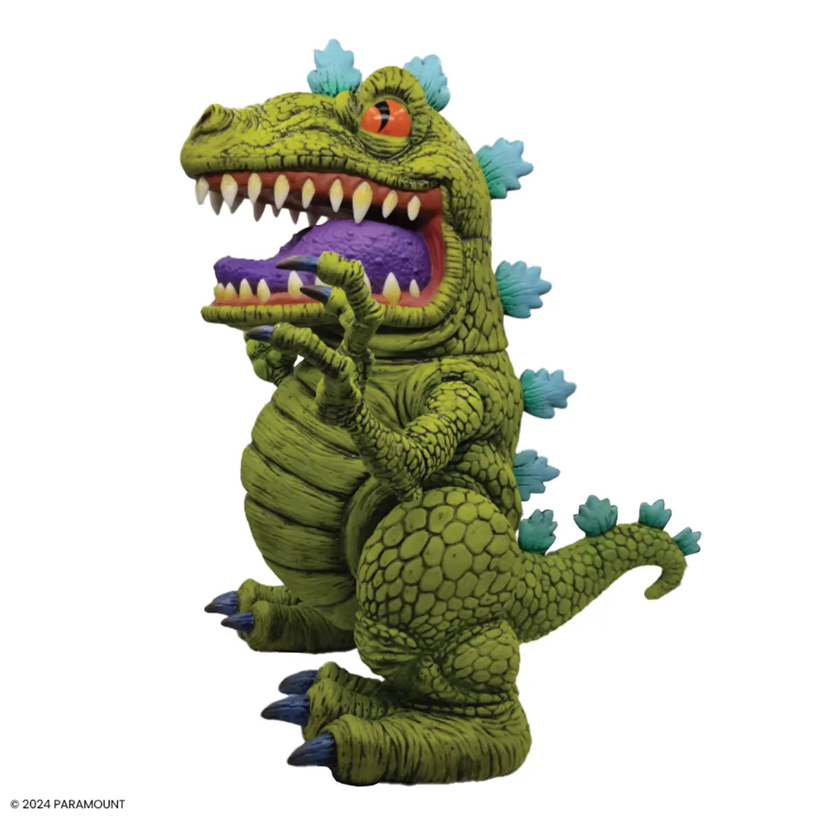 Reptar - Vinyl Designer Figure By James Groman - Dark Wash Green Variant (Designer Con Exclusive) 1