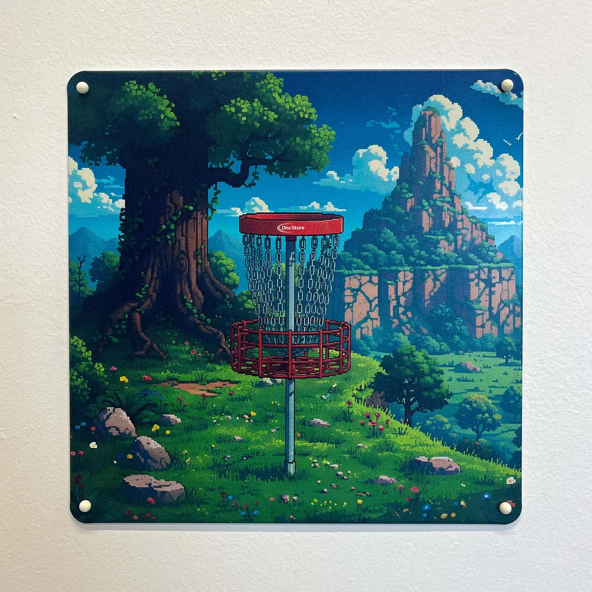 Disc Golf Metal Wall Art Signs 2