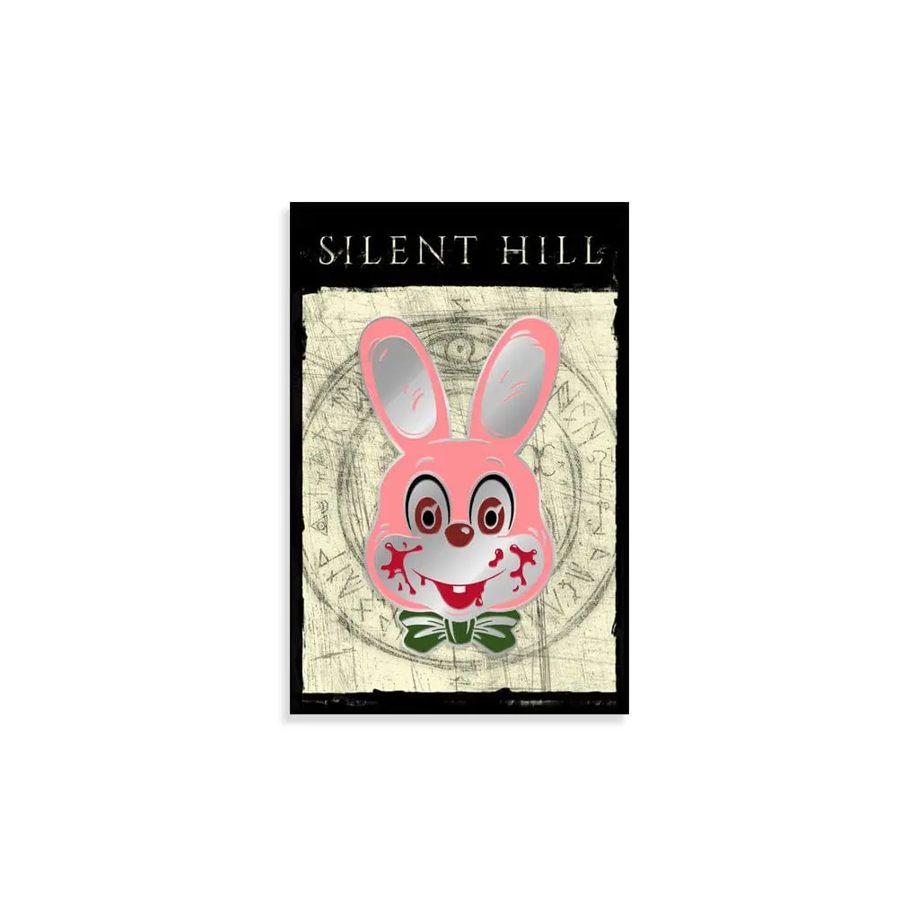 Robbie The Rabbit Enamel Pin 1