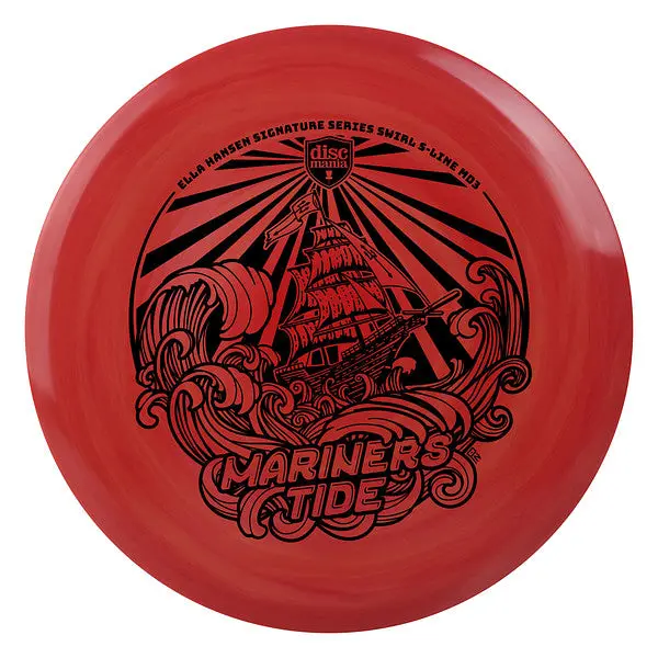 Discmania Swirl S-Line Md3 Mariners Tide Ella Hansen Signature Series 1