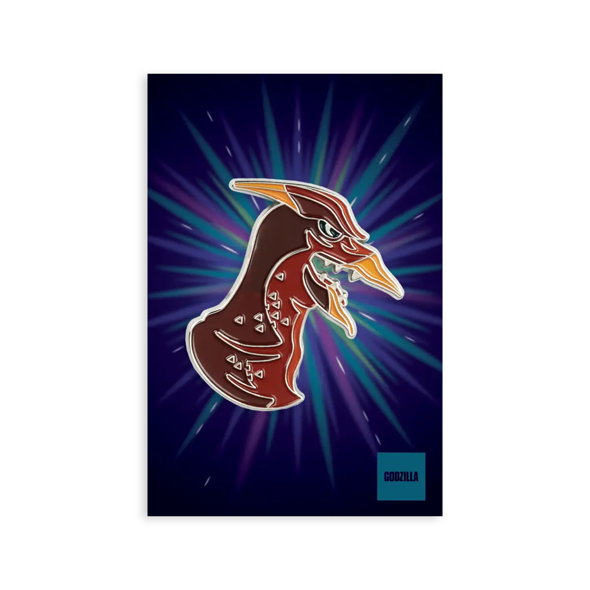 Rodan Enamel Pin 1