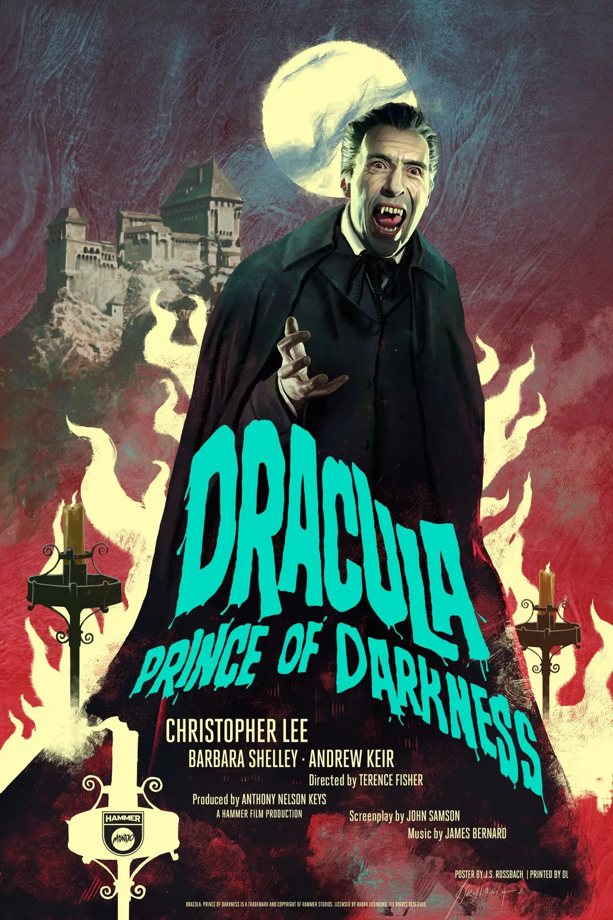 Dracula: Prince Of Darkness Poster 1