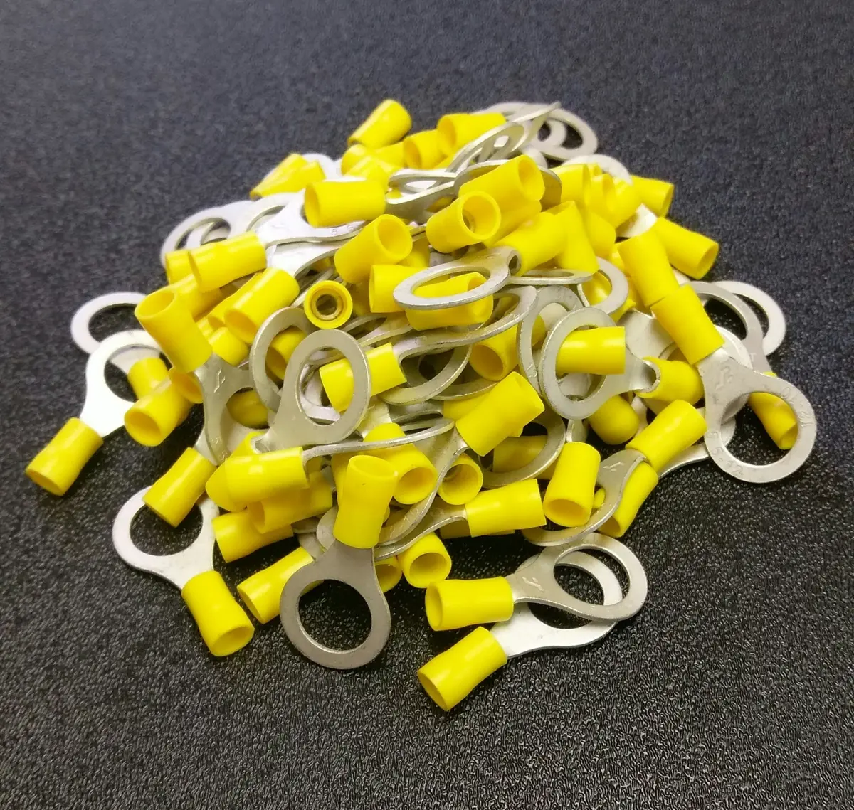 Xscorpion Rtt12y 1/2" 12/10 Gauge Crimpable Ring Terminals 1