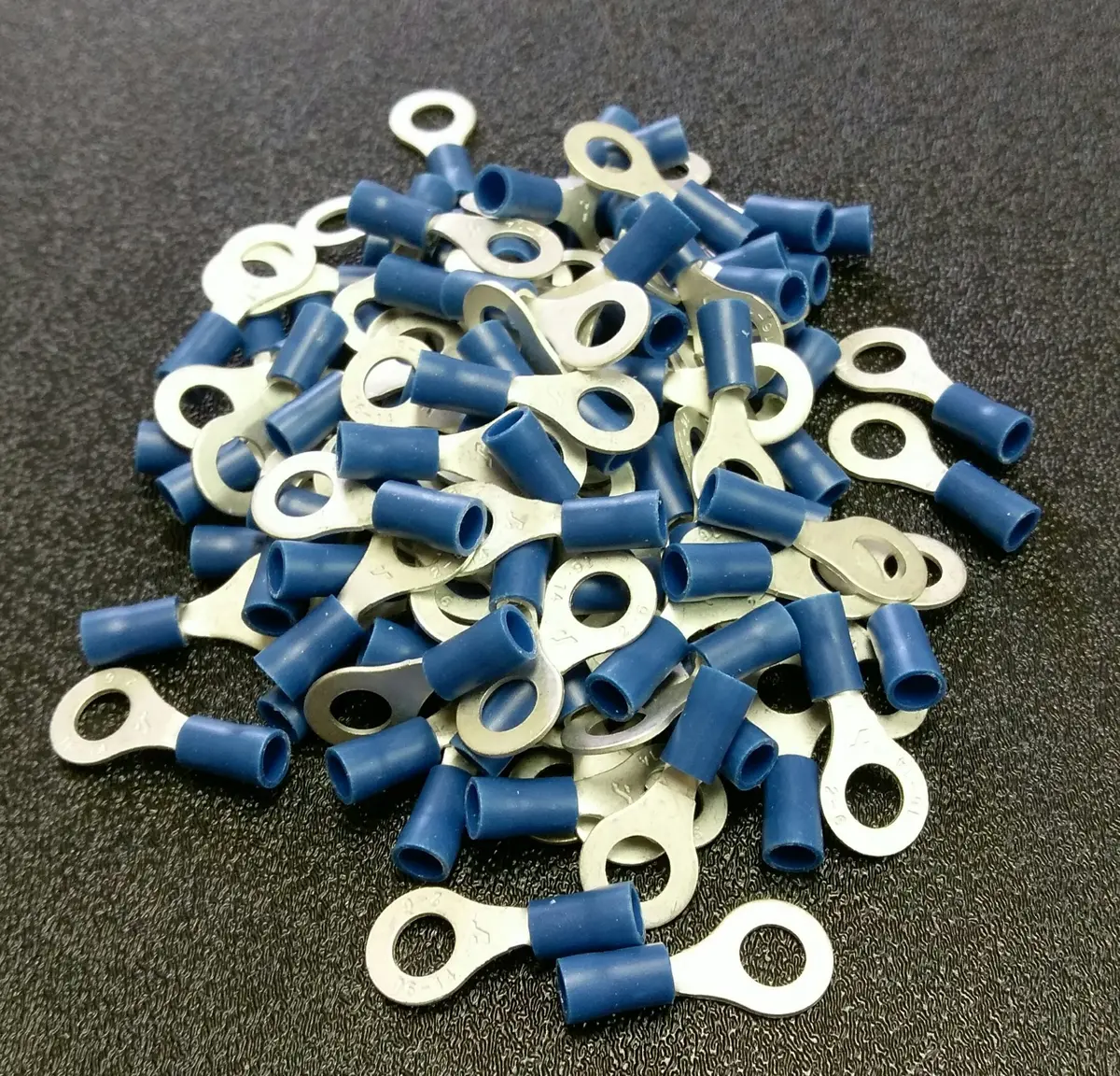Metra Bvrt14 1/4" 16/14 Gauge Crimpable Ring Terminals 1