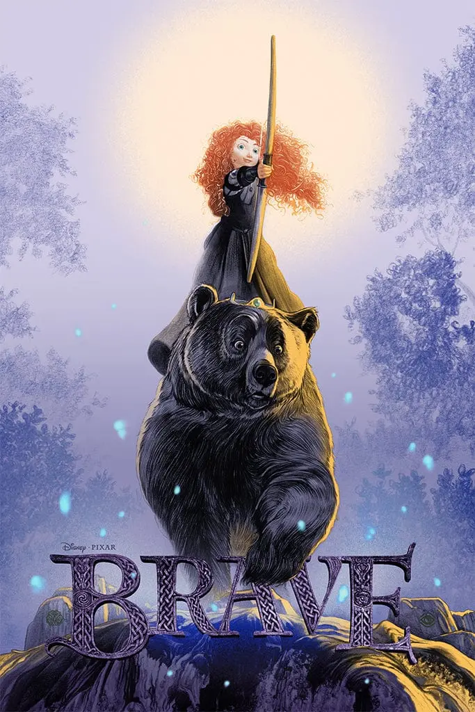 Brave (Variant) Poster 1