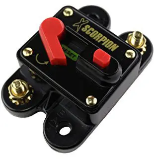 Xscorpion Circuit Breaker With Manual Reset (Choose Amperage) 1