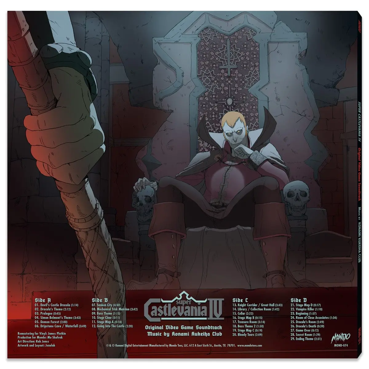 Super Castlevania Iv – Original Video Game Soundtrack 2Xlp 4