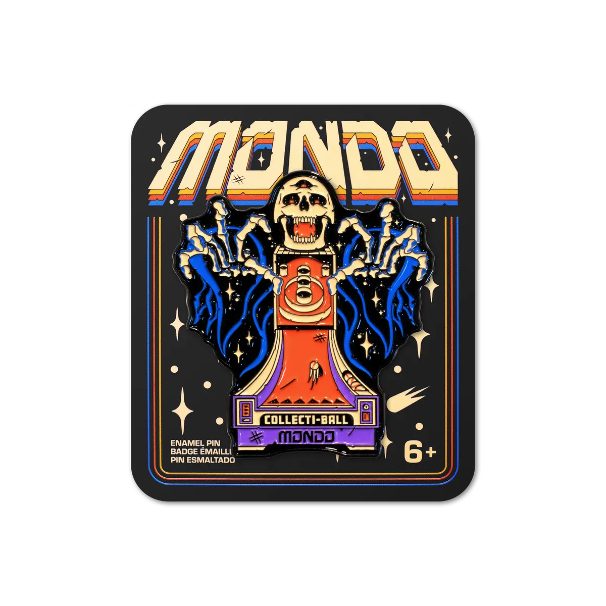 Mondo Collecti-Ball Enamel Pin 1