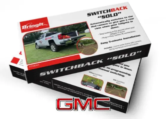 Switchback Solo Tailgate Camera For Select Chevy/Gmc Vehicles 1