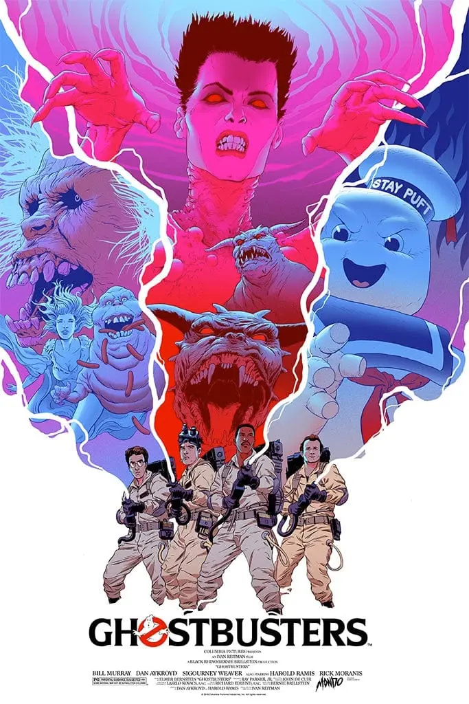 Ghostbusters Poster By Robert Sammelin 1