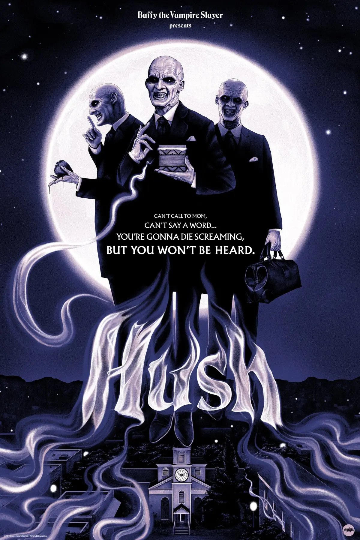 Buffy The Vampire Slayer: Hush Screenprinted Poster 1