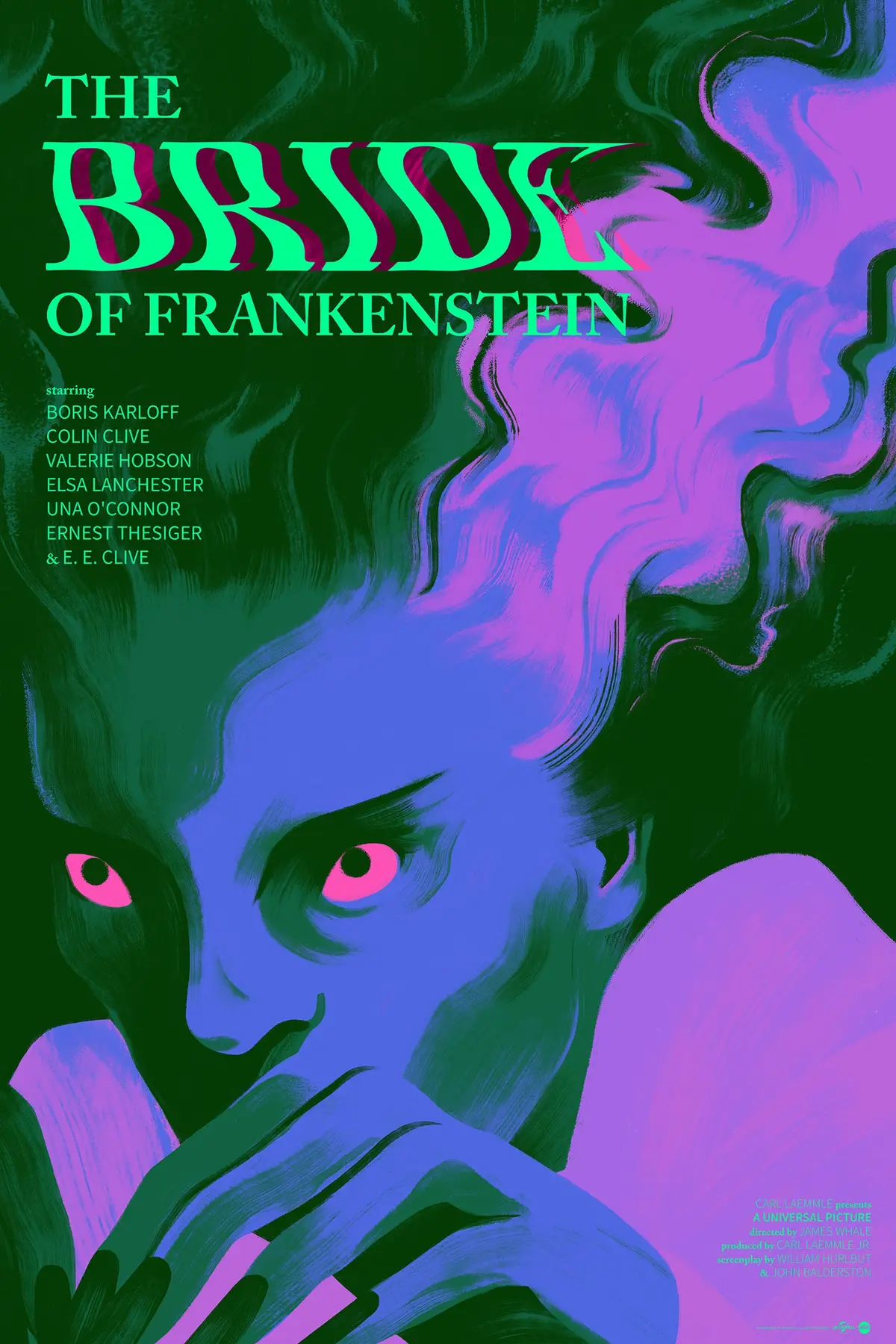 The Bride Of Frankenstein Poster 1