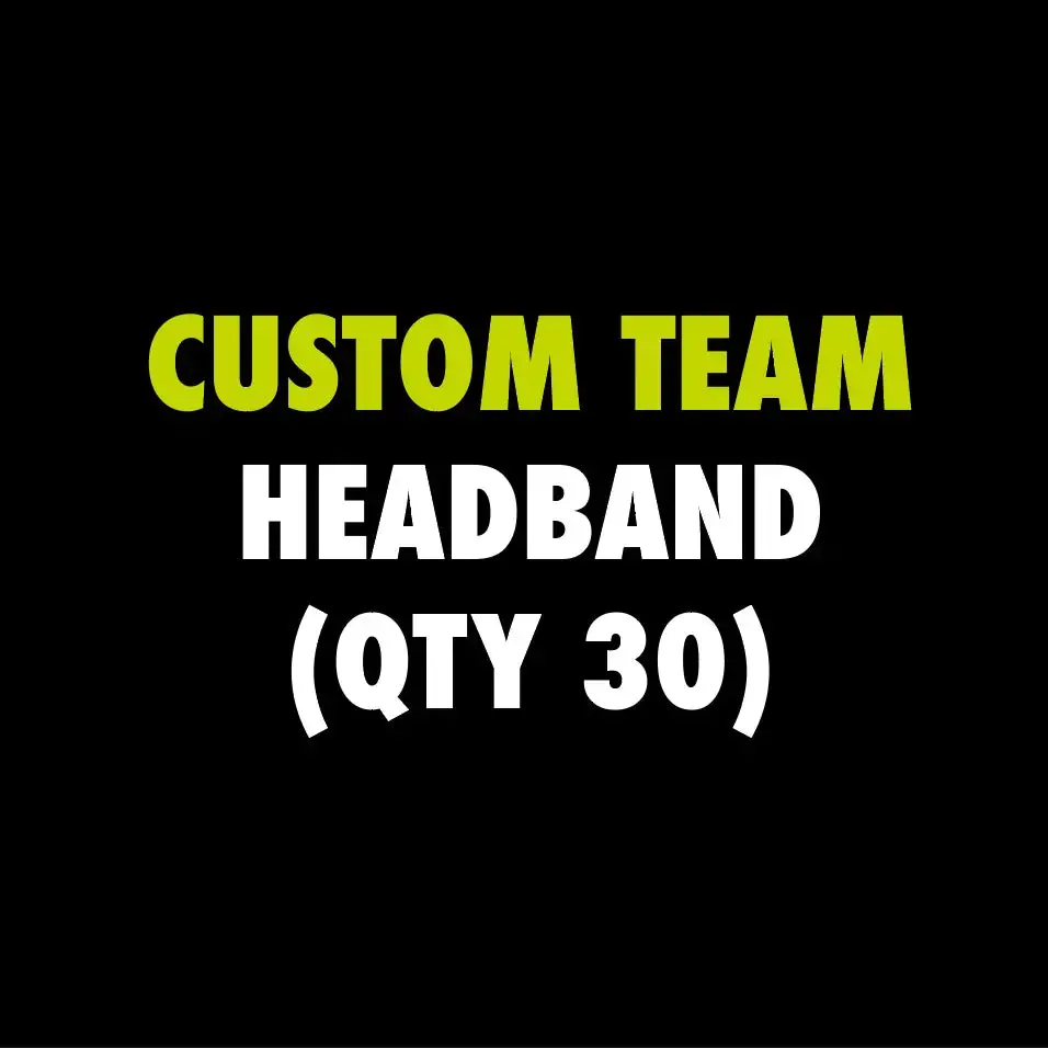 Custom Team Headband - Qty 30 1