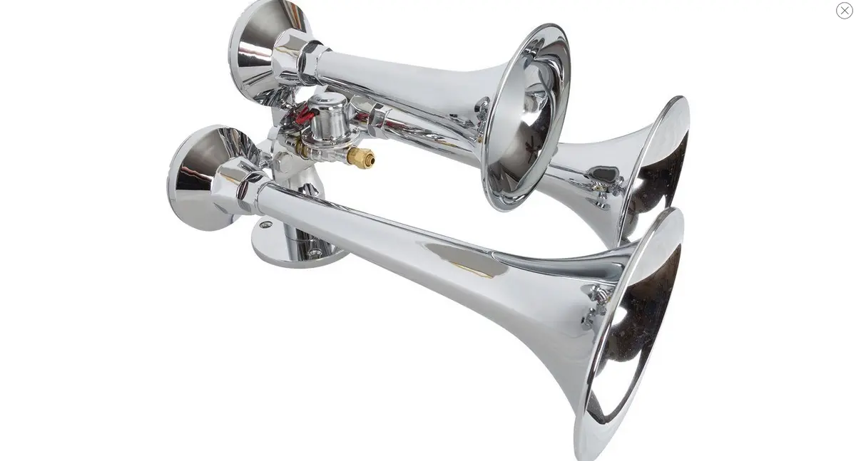 Hornblasters Outlaw Chrome Train Horn Ah-C3 💥Free Shipping 🚚 1