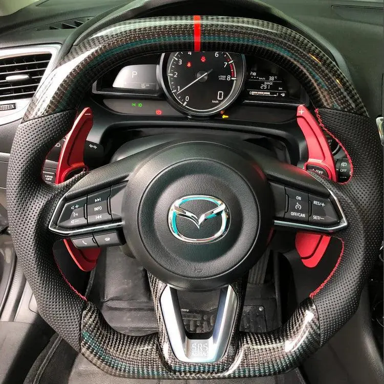 Ttd Craft Mazda 6 2017-2025 Carbon Fiber Steering Wheel 1