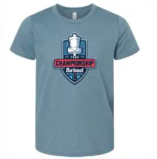2023 Tour Championship Logo (Kids) Shirt - Slate Blue 1
