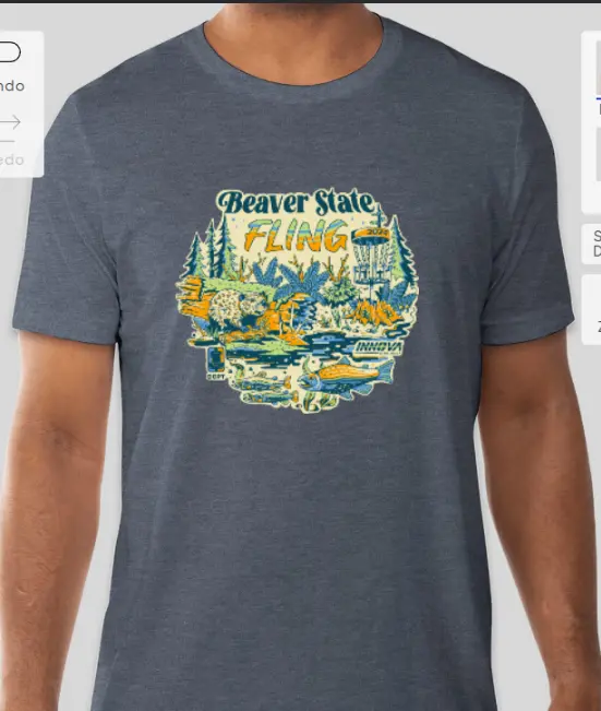 2024 Beaver State Fling Shirt - Vintage Navy 1