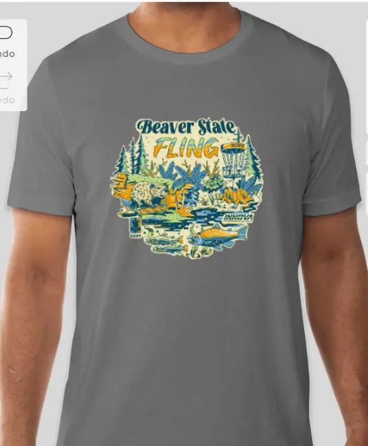 2024 Beaver State Fling Shirt - Asphalt 1