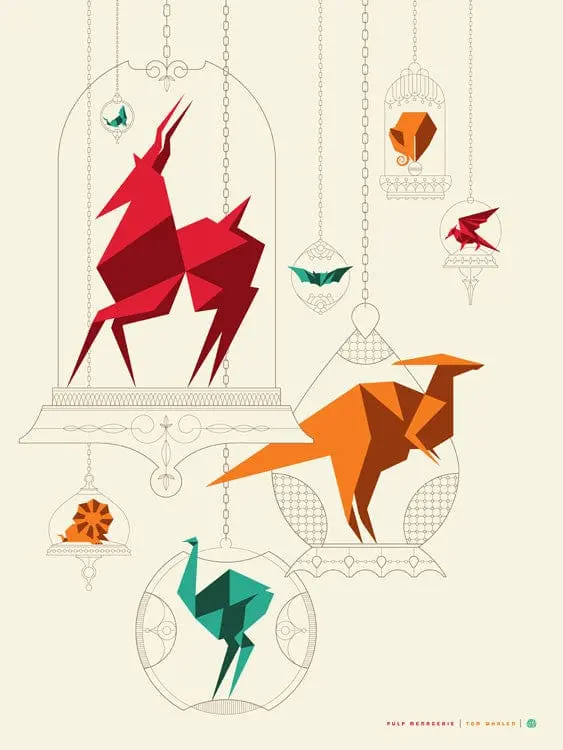 Pulp Menagerie (Show Poster) 1