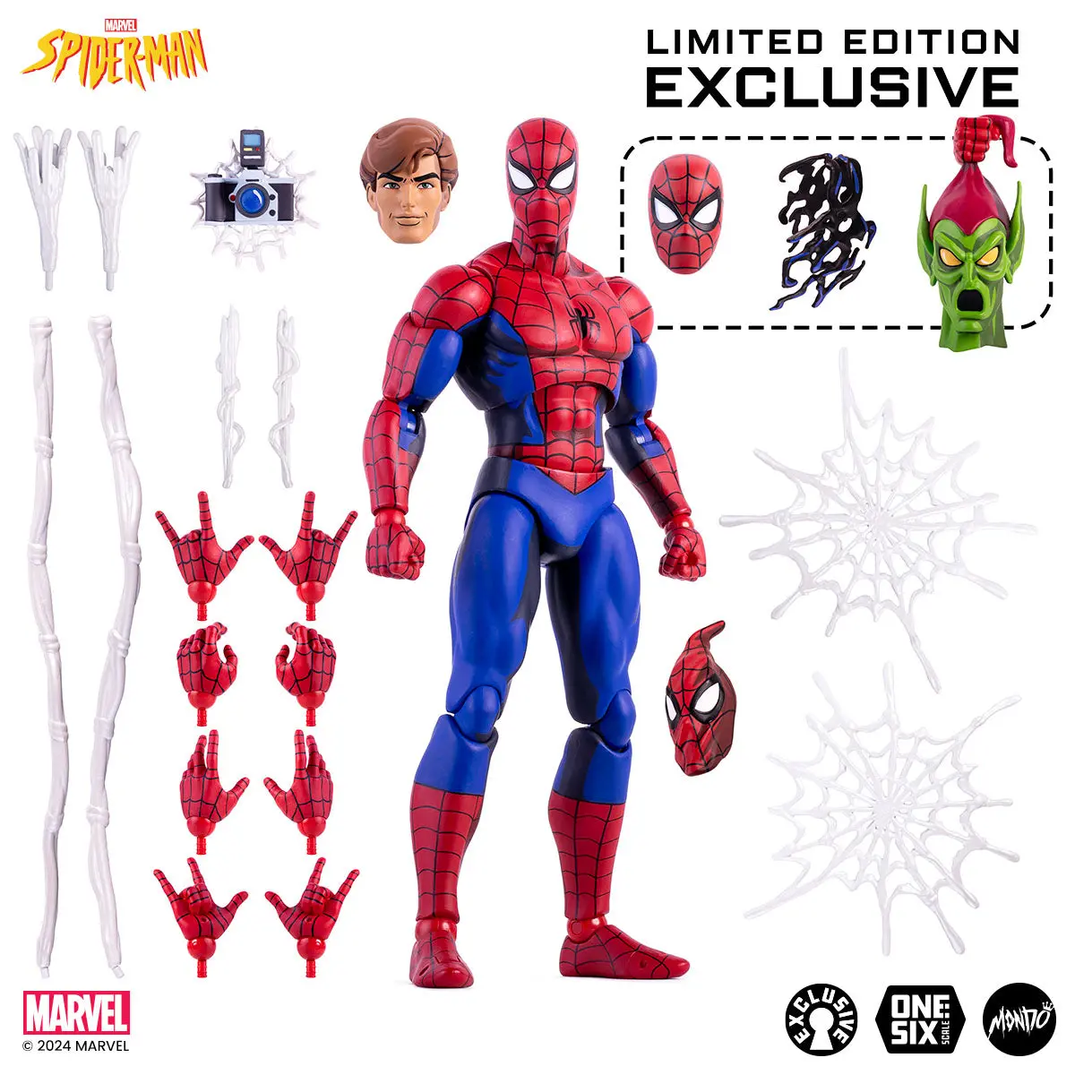 Spider-Man: The Animated Series - Spider-Man 1/6 Scale Figure - Limited Edition 2